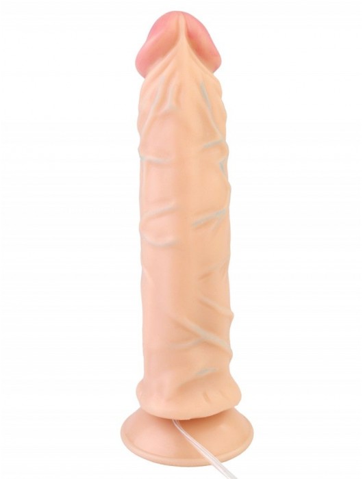 Рельефный вибромассажёр на присоске - 20 см. - Джага-Джага