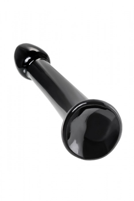 Черный фаллоимитатор Jelly Dildo M - 18 см. - Toyfa Basic
