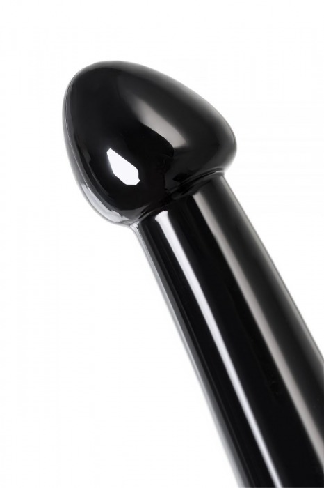 Черный фаллоимитатор Jelly Dildo M - 18 см. - Toyfa Basic