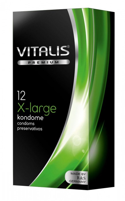 Презервативы увеличенного размера VITALIS PREMIUM x-large - 12 шт. - Vitalis - купить с доставкой в Нижнем Новгороде