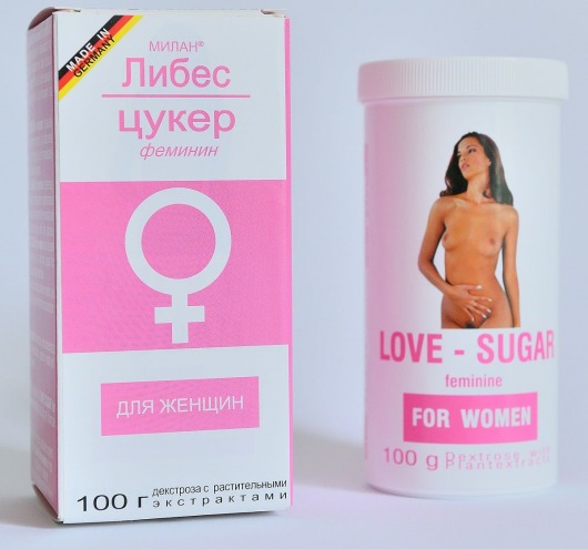 Сахар любви для женщин Liebes-Zucker-Feminin - 100 гр. - Milan Arzneimittel GmbH - купить с доставкой в Нижнем Новгороде