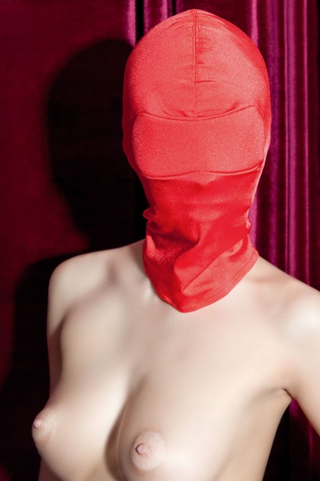 Красная эластичная маска на голову - ToyFa - купить с доставкой в Нижнем Новгороде