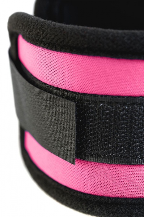 Оковы на ноги из неопрена розового цвета - ToyFa - купить с доставкой в Нижнем Новгороде