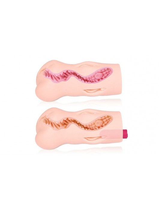 Телесный вибромастурбатор-вагина Dream Auto - KOKOS - в Нижнем Новгороде купить с доставкой