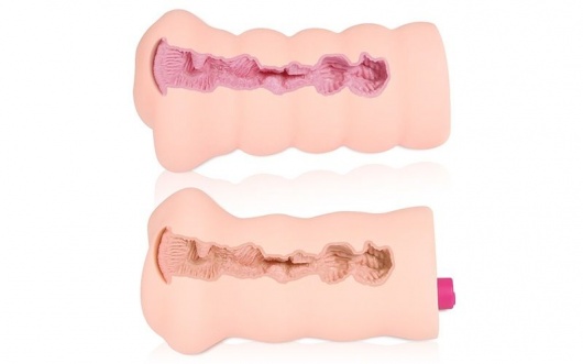 Телесный вибромастурбатор-вагина Gloria Auto - KOKOS - в Нижнем Новгороде купить с доставкой