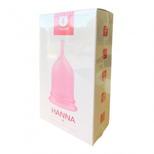 Розовая менструальная чаша HANNA - S-HANDE - купить с доставкой в Нижнем Новгороде