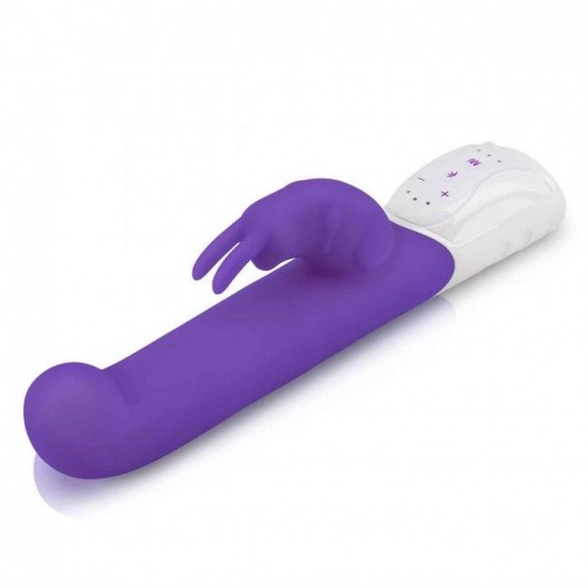 Фиолетовый вибромассажер для G-точки Come hither G-Spot Rabbit - 24,5 см. - Rabbit Essentials