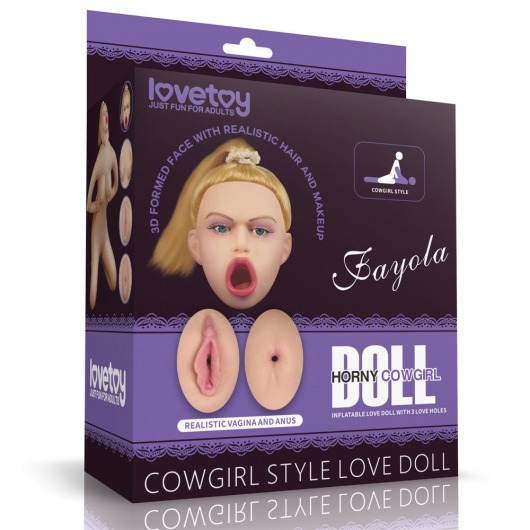 Надувная секс-кукла Fayola - Lovetoy - в Нижнем Новгороде купить с доставкой