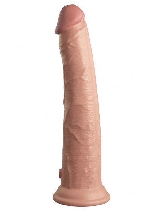 Телесный фаллоимитатор-реалистик King Cock Ellite Dual Density - 25,5 см. - Pipedream