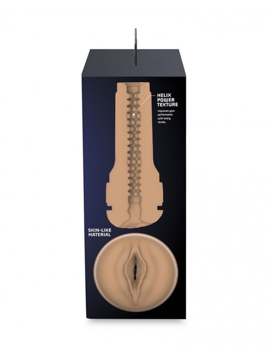 Телесный мастурбатор-вагина Feel Stroker - Kiiroo - в Нижнем Новгороде купить с доставкой