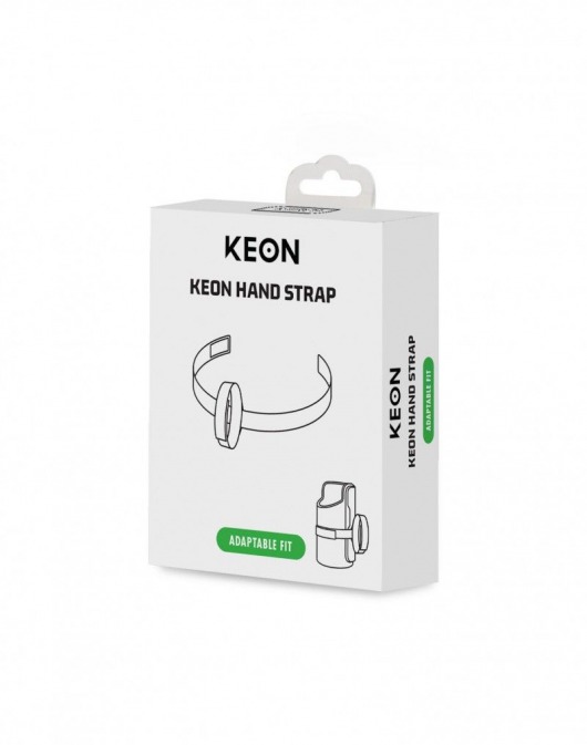 Черный ремешок для рук Keon Hand Strap - Kiiroo - купить с доставкой в Нижнем Новгороде