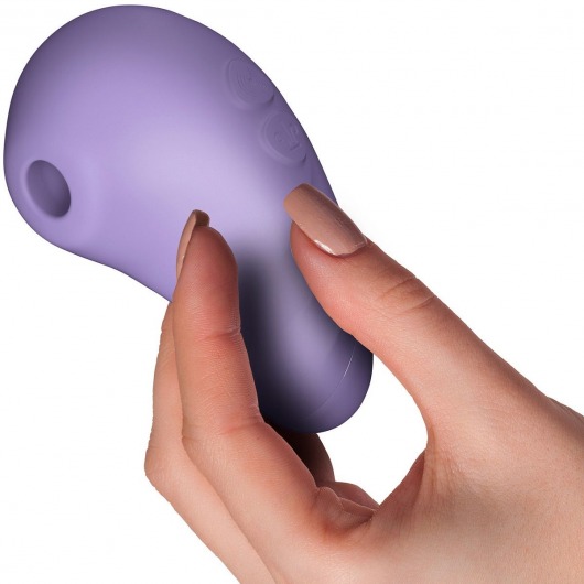 Фиолетовый вакуумный стимулятор клитора Peek-A-Boo - Sugar Boo