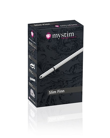 Зонд для электростимуляции уретры Slim Finn - 15 см. - MyStim - купить с доставкой в Нижнем Новгороде