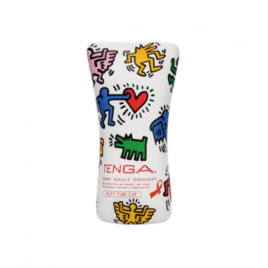 Мастурбатор Keith Haring Soft Tube CUP - Tenga - в Нижнем Новгороде купить с доставкой