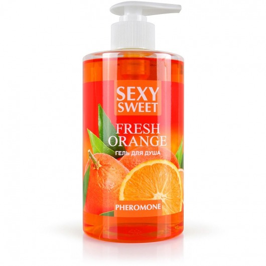Гель для душа Sexy Sweet Fresh Orange с ароматом апельсина и феромонами - 430 мл. -  - Магазин феромонов в Нижнем Новгороде