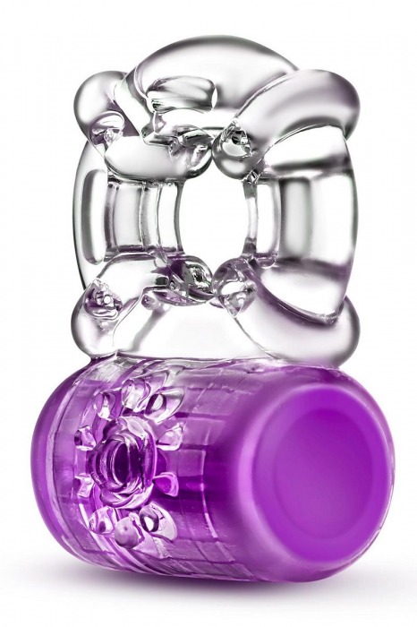Фиолетовое эрекционное виброкольцо Pleaser Rechargeable C-Ring - Blush Novelties - в Нижнем Новгороде купить с доставкой