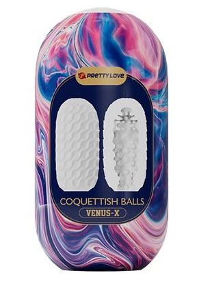 Мастурбатор в форме яйца Coquettish Balls - Baile - в Нижнем Новгороде купить с доставкой