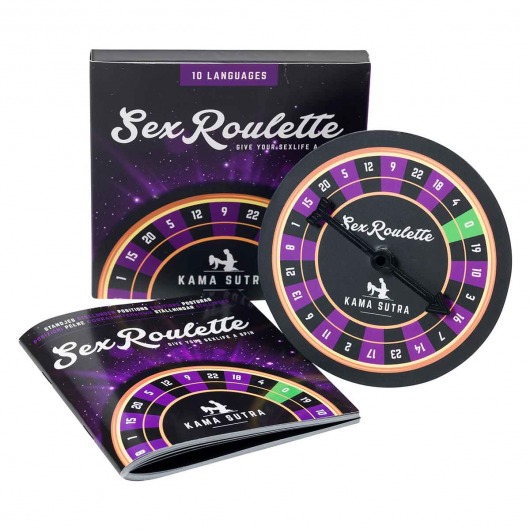 Настольная игра-рулетка Sex Roulette Kamasutra - Tease&Please - купить с доставкой в Нижнем Новгороде