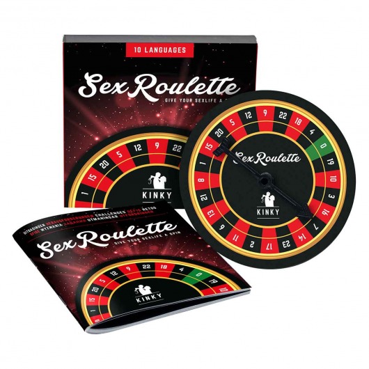 Настольная игра-рулетка Sex Roulette Kinky - Tease&Please - купить с доставкой в Нижнем Новгороде