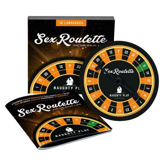 Настольная игра-рулетка Sex Roulette Naughty Play - Tease&Please - купить с доставкой в Нижнем Новгороде