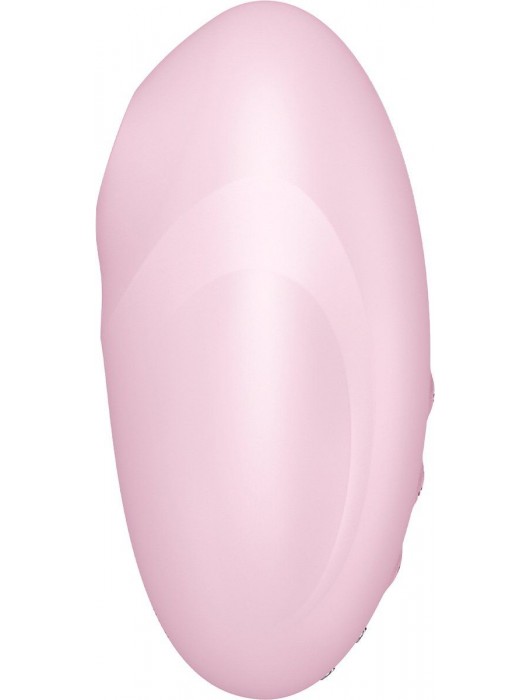 Розовый вакуум-волновой стимулятор с вибрацией Vulva Lover 3 - Satisfyer