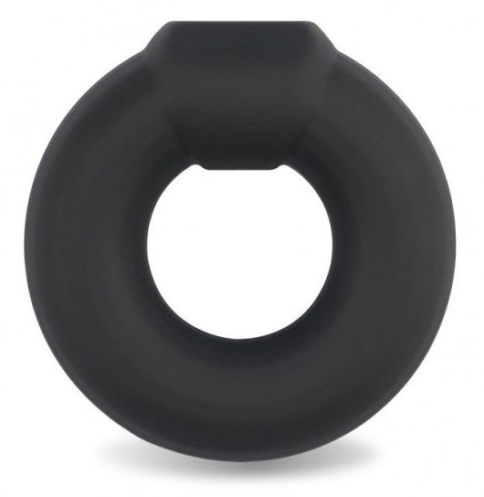 Черное эрекционное кольцо Ultra Soft Platinum Cure Silicone Cockring - Lovetoy - в Нижнем Новгороде купить с доставкой