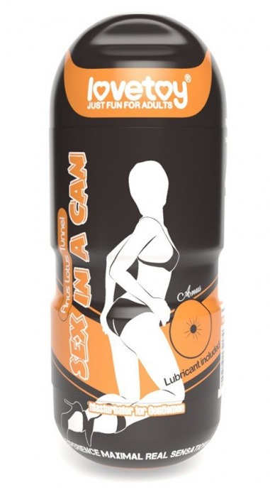 Мастурбатор-анус без вибрации Sex In A Can Anus Lotus Tunnel - Lovetoy - в Нижнем Новгороде купить с доставкой