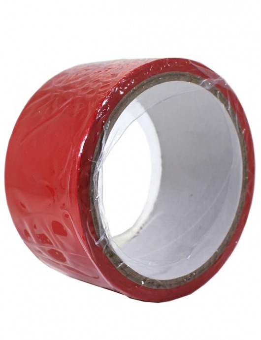Красный скотч для связывания Bondage Tape - 15 м. - Eroticon - купить с доставкой в Нижнем Новгороде