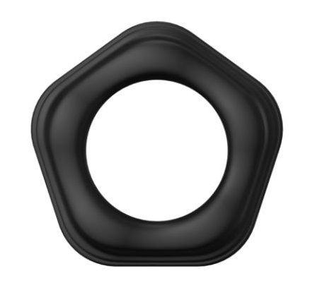 Черное эрекционное кольцо №05 Cock Ring - Erozon - в Нижнем Новгороде купить с доставкой