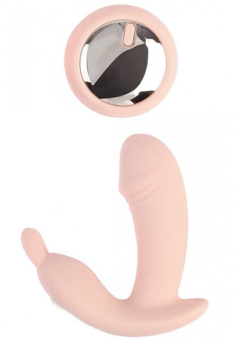 Розовый перезаряжаемый вибратор Bunny Tickler - 10,7 см. - CNT