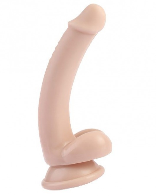 Телесный фаллоимитатор Touch Me Dildo - 19,5 см. - CNT