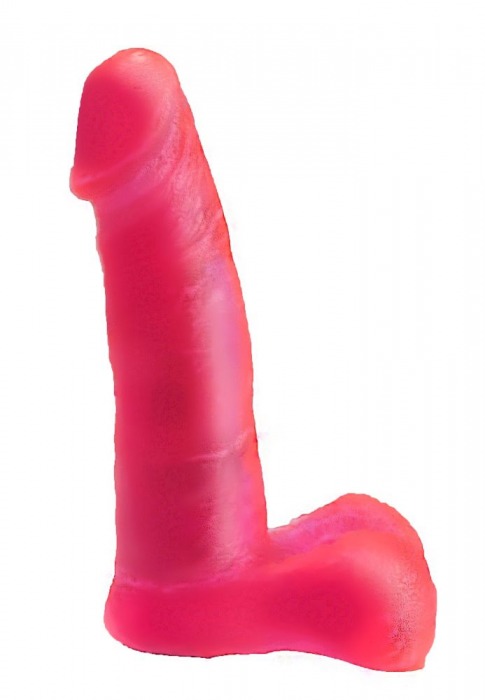 Розовая гелевая насадка для страпона - 16,5 см. - LOVETOY (А-Полимер) - купить с доставкой в Нижнем Новгороде