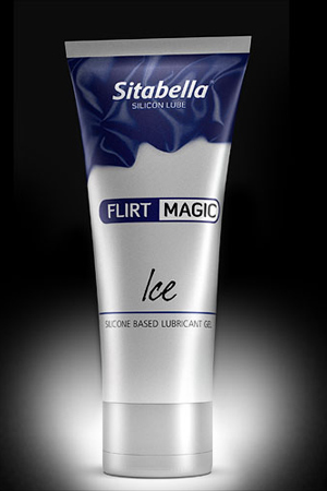 Силиконовая гель-смазка FLIRT MAGIC Ice с лёгким пролонгирующим эффектом - 75 мл. - Sitabella - купить с доставкой в Нижнем Новгороде