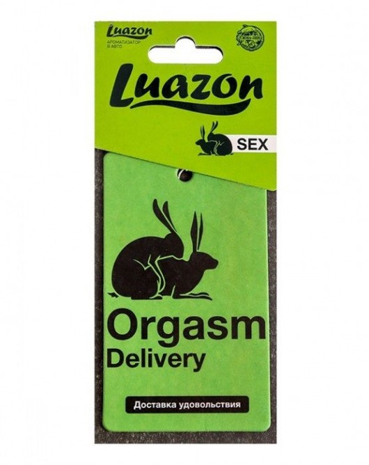 Ароматизатор в авто «Orgasm» с ароматом мужского парфюма - Luazon - купить с доставкой в Нижнем Новгороде