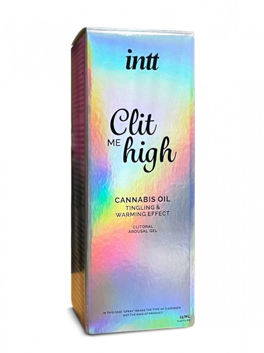 Гель для клиторального возбуждения Clit Me Figh Cannabis Oil - 15 мл. - INTT - купить с доставкой в Нижнем Новгороде