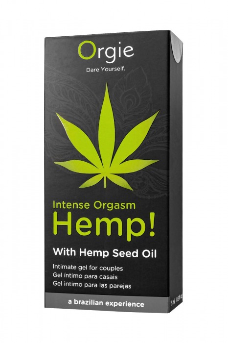 Возбуждающий интимный гель для пар ORGIE Hemp Intense Orgasm - 15 мл. - ORGIE - купить с доставкой в Нижнем Новгороде