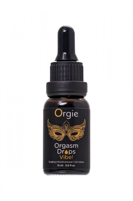 Возбуждающий гель для клитора ORGIE Orgasm Drops Vibe - 15 мл. - ORGIE - купить с доставкой в Нижнем Новгороде