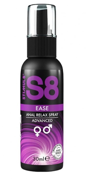Расслабляющий анальный спрей S8 Ease Anal Relax Spray - 30 мл. - Stimul8 - купить с доставкой в Нижнем Новгороде