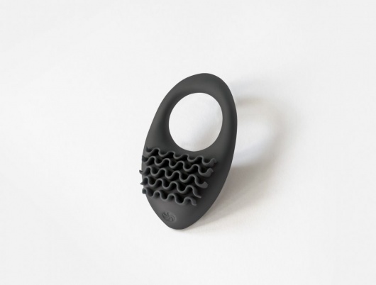 Черное перезаряжаемое эрекционное виброкольцо Stellar - Lola Games - в Нижнем Новгороде купить с доставкой