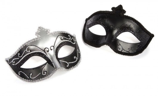 Набор из двух маскарадных масок Masks On Masquerade - Fifty Shades of Grey - купить с доставкой в Нижнем Новгороде