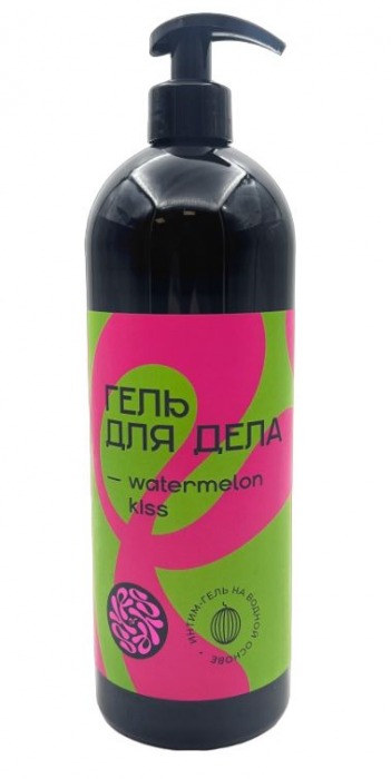 Лубрикант на водной основе YESORYES  Гель для дела - Watermelon kiss  - 1000 мл. - YESORYES - купить с доставкой в Нижнем Новгороде
