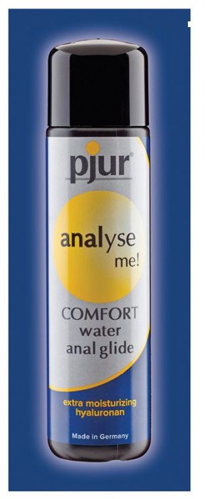 Анальный лубрикант pjur ANALYSE ME Comfort Water Anal Glide - 2 мл. - Pjur - купить с доставкой в Нижнем Новгороде