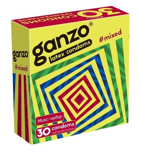 Микс-набор из 30 презервативов Ganzo Mixed - Ganzo - купить с доставкой в Нижнем Новгороде