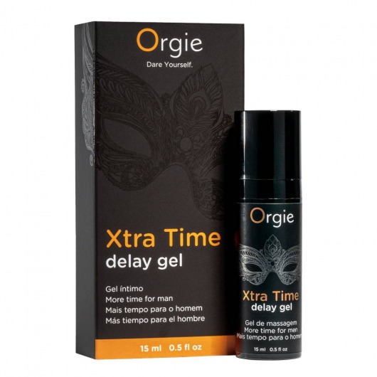 Продлевающий гель Orgie Xtra Time Delay Gel - 15 мл. - ORGIE - купить с доставкой в Нижнем Новгороде