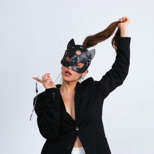 Эротический набор «Твоя кошечка»: маска и наручники - Сима-Ленд - купить с доставкой в Нижнем Новгороде