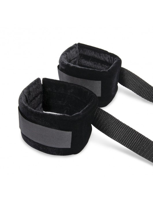 Эротический набор 4PC Bondage Bed Strap   Flogger Kit - Lux Fetish - купить с доставкой в Нижнем Новгороде