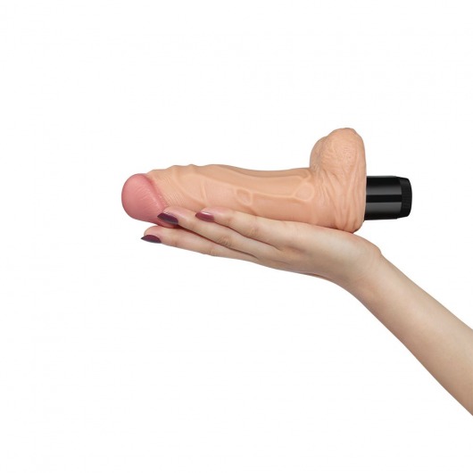 Гнущийся вибромассажёр-реалистик FLEXI - 23 см. - Lovetoy