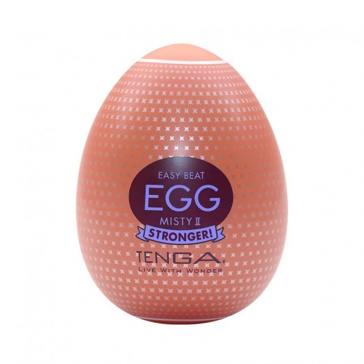 Мастурбатор-яйцо Tenga Egg Misty II - Tenga - в Нижнем Новгороде купить с доставкой