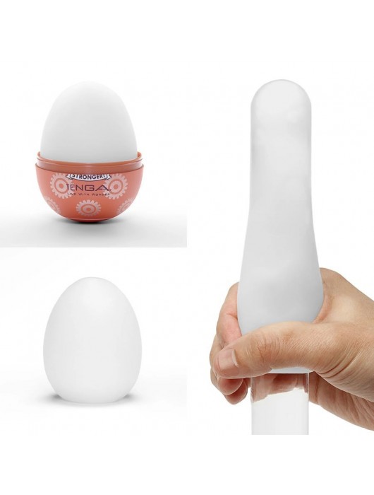 Мастурбатор-яйцо Tenga Egg Gear - Tenga - в Нижнем Новгороде купить с доставкой