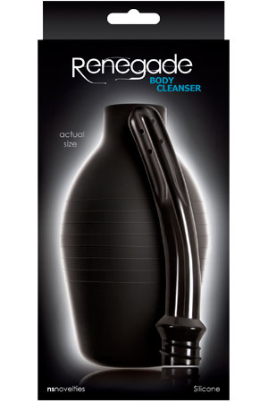 Черный анальный душ Renegade Body Cleanser - NS Novelties - купить с доставкой в Нижнем Новгороде